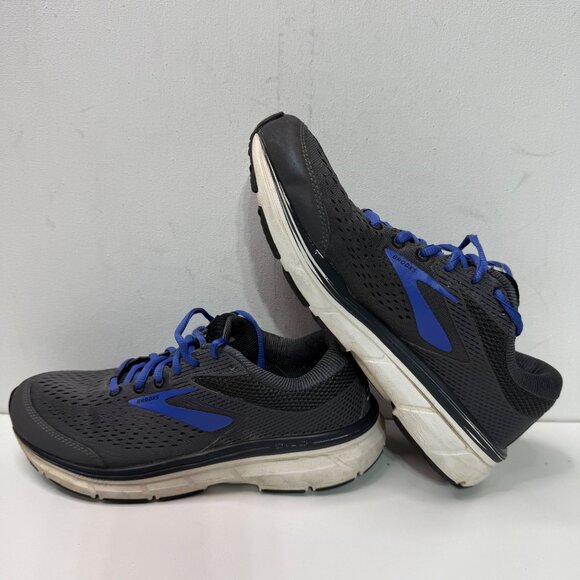 Brooks Dyad 10 Womens Size 9 Medium Gray & Blue Running Shoes - Picture 9 of 10